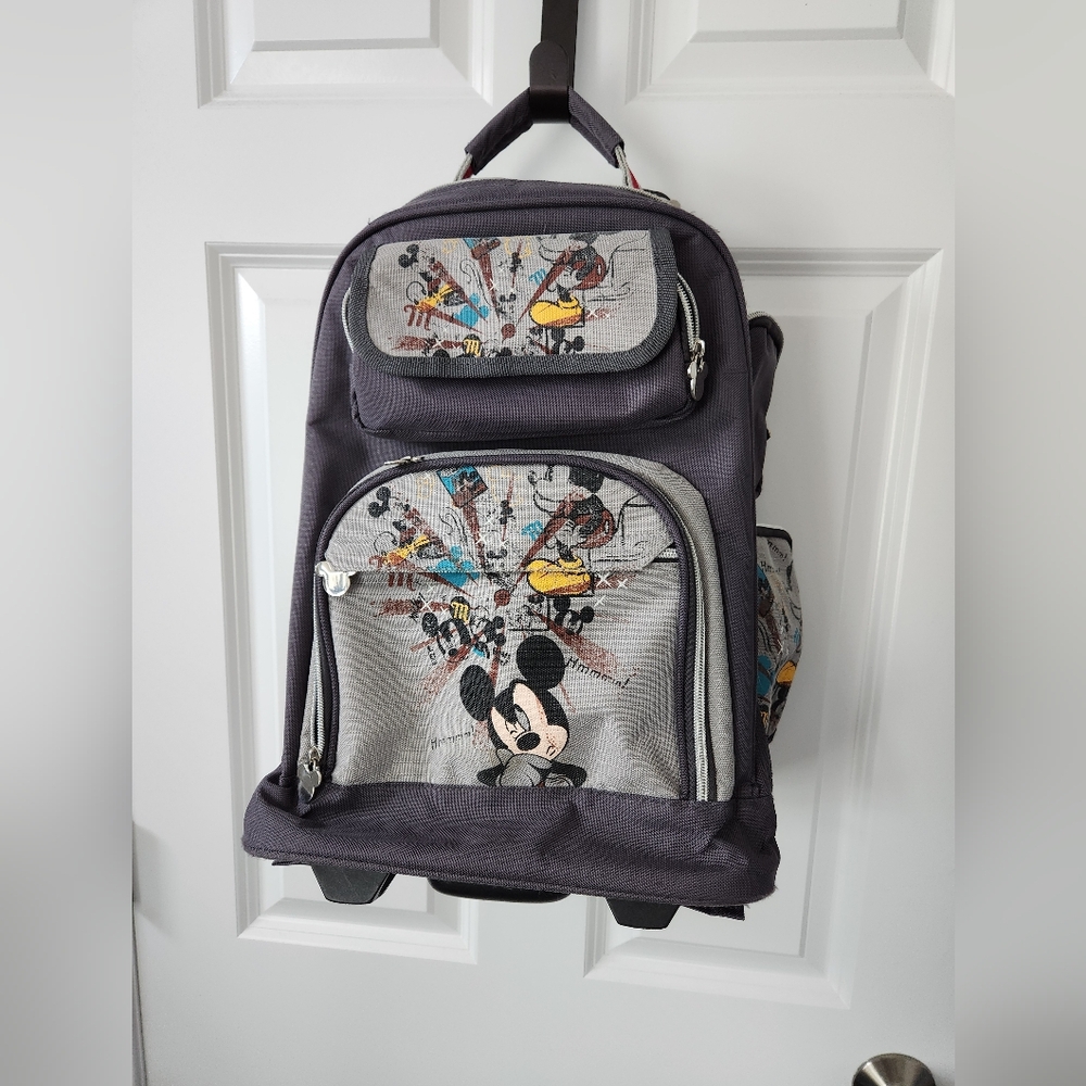 Mickey Mouse Rolling Backpack